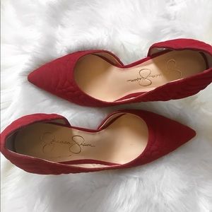 Jessica Simpson Red Heels